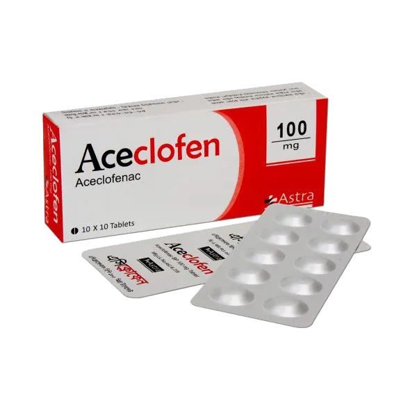 Aceclo 100mg Tablet