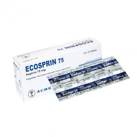 Aspirin 75mg Tablet