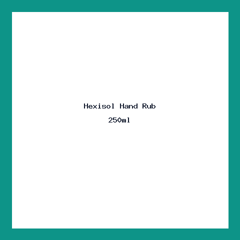 Hexisol Hand Rub 250ml