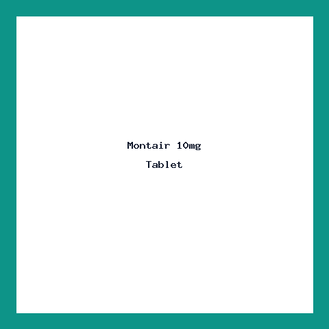 Montair 10mg Tablet